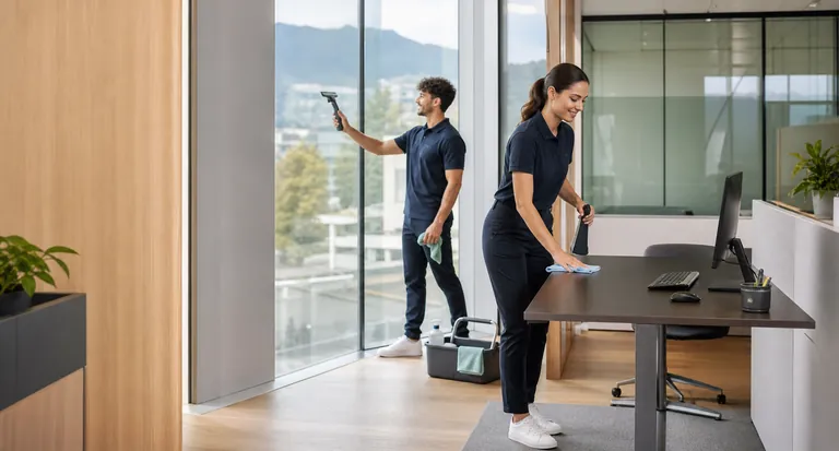 Treue Facility Services bei der professionellen Gebäudereinigung